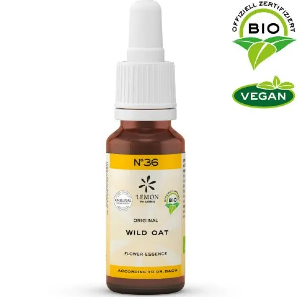 BACHBLÜTEN No.36 Wild Oat Bio 20 ml