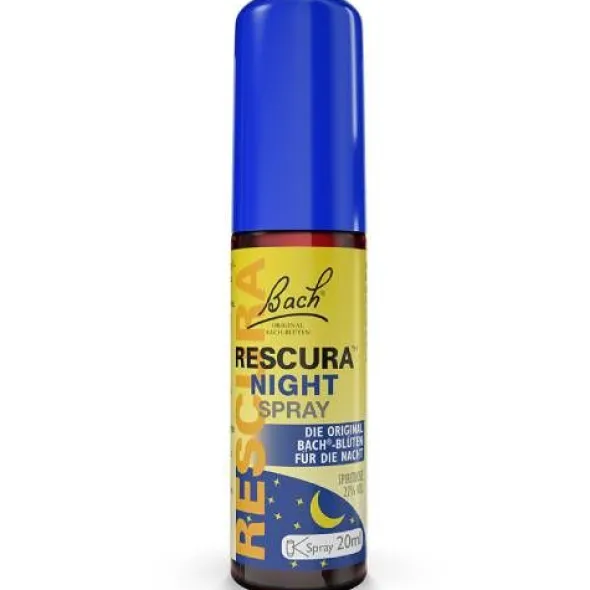 BACHBLÜTEN Original Rescura Night Spray m.Alkohol 20 ml