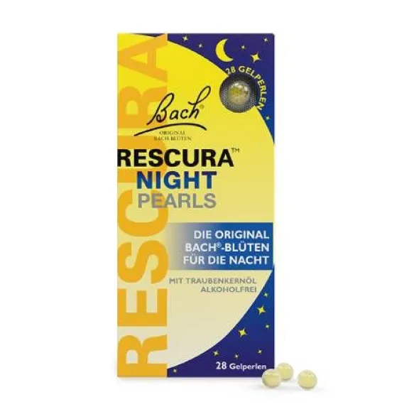 BACHBLÜTEN Original Rescura Night Pearls 28 St