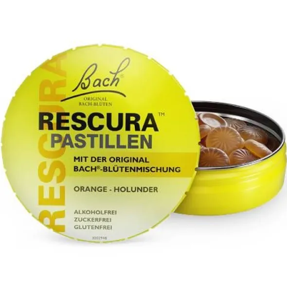 BACHBLÜTEN Original Rescura Past.Orange-Holunder 50 g