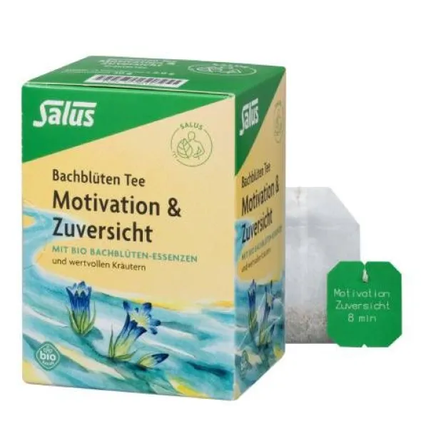 BACHBLÜTEN TEE Motivation&Zuversicht Bio Salus Fbt 15 St