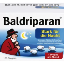 BALDRIPARAN Stark für die Nacht überzogene Tab. 120 St