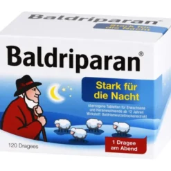 BALDRIPARAN Stark für die Nacht überzogene Tab. 120 St