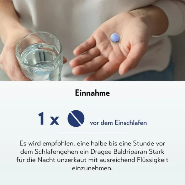 BALDRIPARAN Stark für die Nacht überzogene Tab. 60 St