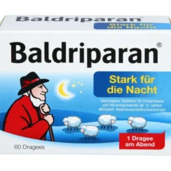 BALDRIPARAN Stark für die Nacht überzogene Tab. 60 St