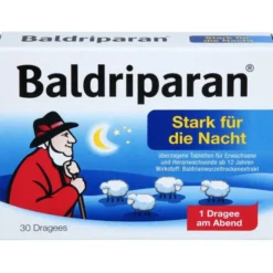 BALDRIPARAN Stark für die Nacht überzogene Tab. 30 St