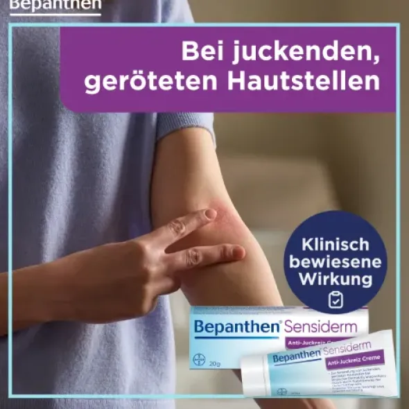 BEPANTHEN Sensiderm Anti-Juckreiz Creme 50 g