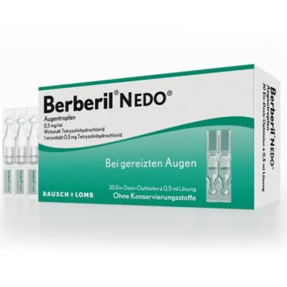 BERBERIL N EDO Augentropfen 30X0,5 ml