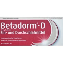 BETADORM D Tabletten 20 St