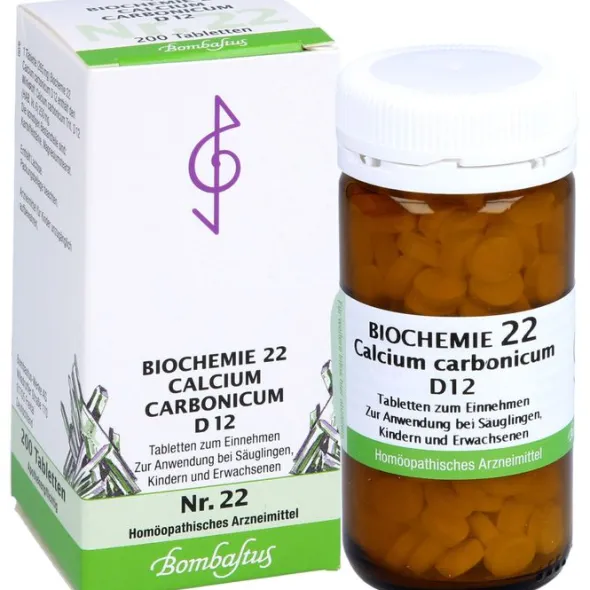 BIOCHEMIE 22 Calcium carbonicum D 12 Tabletten 200 St