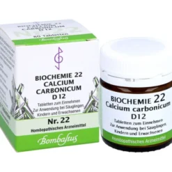 BIOCHEMIE 22 Calcium carbonicum D 12 Tabletten 80 St