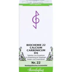 BIOCHEMIE 22 Calcium carbonicum D 6 Tabletten 200 St