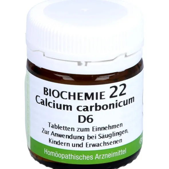 BIOCHEMIE 22 Calcium carbonicum D 6 Tabletten 80 St