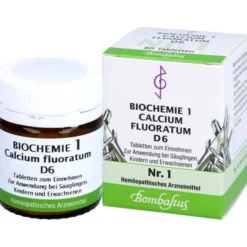 BIOCHEMIE 1 Calcium fluoratum D 6 Tabletten 80 St