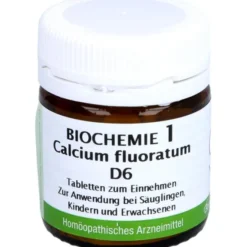 BIOCHEMIE 1 Calcium fluoratum D 6 Tabletten 80 St