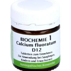 BIOCHEMIE 1 Calcium fluoratum D 12 Tabletten 80 St