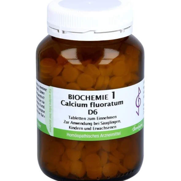 BIOCHEMIE 1 Calcium fluoratum D 6 Tabletten 500 St