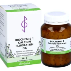 BIOCHEMIE 1 Calcium fluoratum D 6 Tabletten 500 St