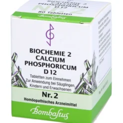 BIOCHEMIE 2 Calcium phosphoricum D 12 Tabletten 80 St