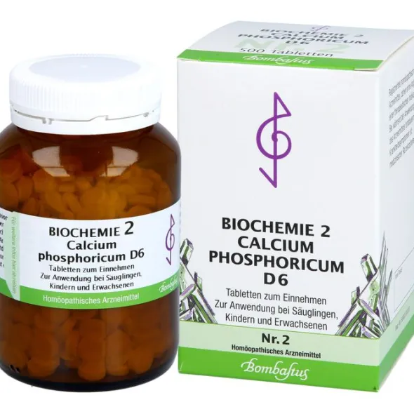 BIOCHEMIE 2 Calcium phosphoricum D 6 Tabletten 500 St