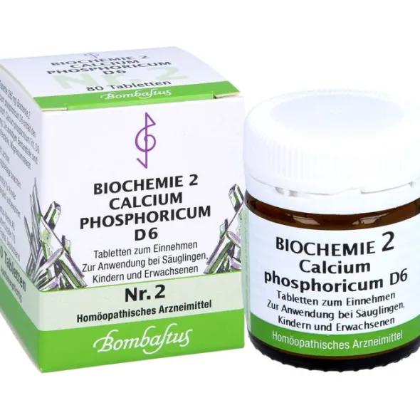 BIOCHEMIE 2 Calcium phosphoricum D 6 Tabletten 80 St