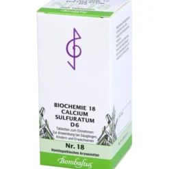BIOCHEMIE 18 Calcium sulfuratum D 6 Tabletten 200 St
