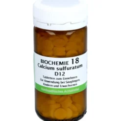 BIOCHEMIE 18 Calcium sulfuratum D 12 Tabletten 200 St