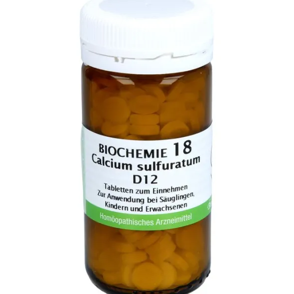BIOCHEMIE 18 Calcium sulfuratum D 12 Tabletten 200 St