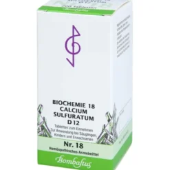 BIOCHEMIE 18 Calcium sulfuratum D 12 Tabletten 200 St