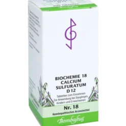 BIOCHEMIE 18 Calcium sulfuratum D 12 Tabletten 200 St