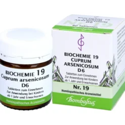 BIOCHEMIE 19 Cuprum arsenicosum D 6 Tabletten 80 St