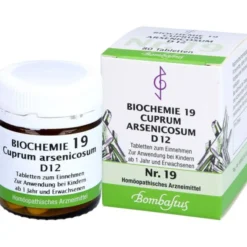 BIOCHEMIE 19 Cuprum arsenicosum D 12 Tabletten 80 St