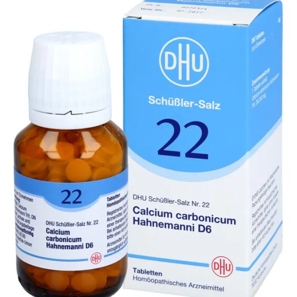 BIOCHEMIE DHU 22 Calcium carbonicum D 6 Tabletten 200 St