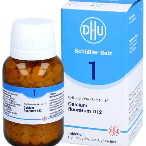 BIOCHEMIE DHU 1 Calcium fluoratum D 12 Tabletten 420 St