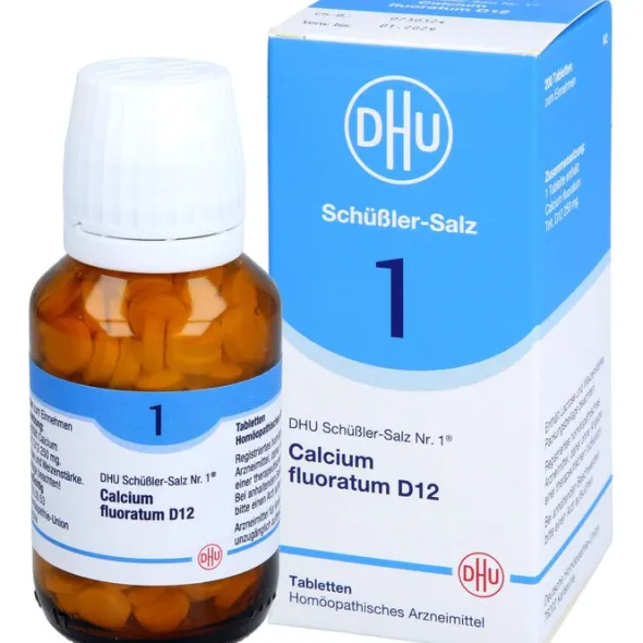 BIOCHEMIE DHU 1 Calcium fluoratum D 12 Tabletten 200 St