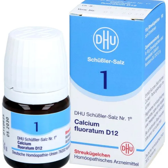 BIOCHEMIE DHU 1 Calcium fluoratum D 12 Globuli 10 g