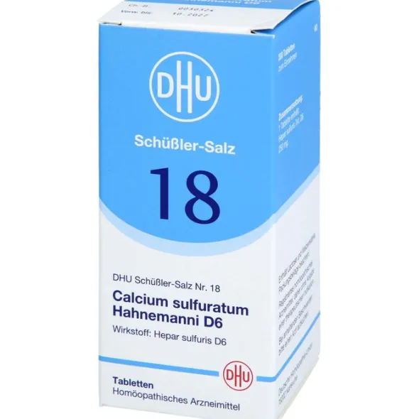 BIOCHEMIE DHU 18 Calcium sulfuratum D 6 Tabletten 200 St