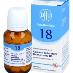 BIOCHEMIE DHU 18 Calcium sulfuratum D 6 Tabletten 200 St