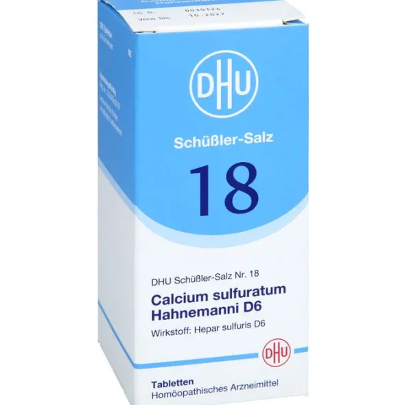 BIOCHEMIE DHU 18 Calcium sulfuratum D 6 Tabletten 200 St