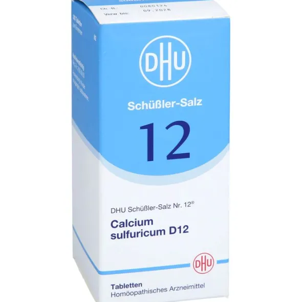 BIOCHEMIE DHU 12 Calcium sulfuricum D 12 Tabletten 200 St