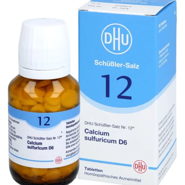 BIOCHEMIE DHU 12 Calcium sulfuricum D 6 Tabletten 200 St