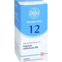 BIOCHEMIE DHU 12 Calcium sulfuricum D 6 Tabletten 200 St