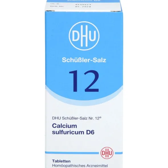 BIOCHEMIE DHU 12 Calcium sulfuricum D 6 Tabletten 200 St
