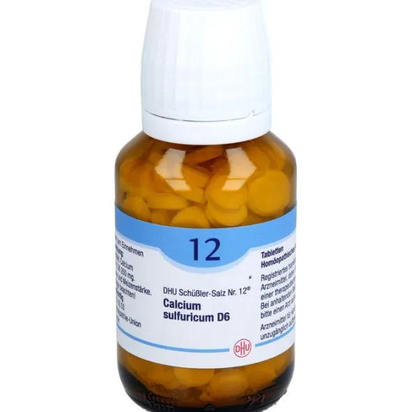 BIOCHEMIE DHU 12 Calcium sulfuricum D 6 Tabletten 200 St