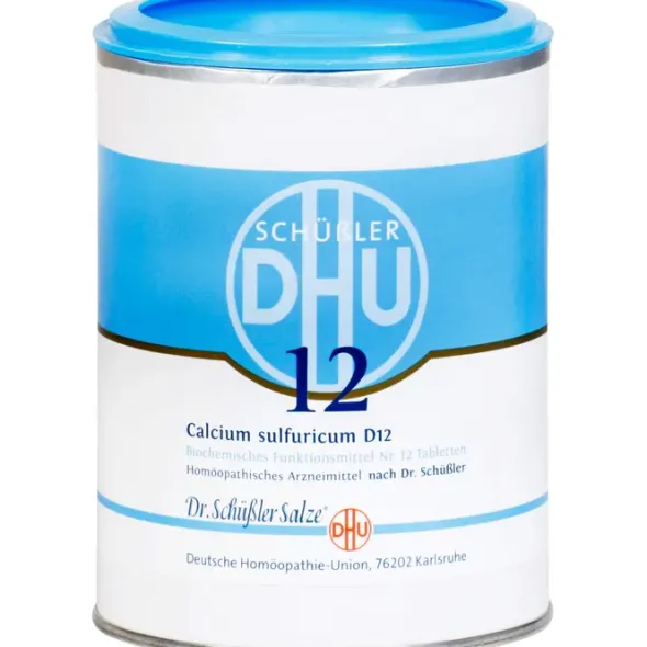 BIOCHEMIE DHU 12 Calcium sulfuricum D 12 Tabletten 1000 St