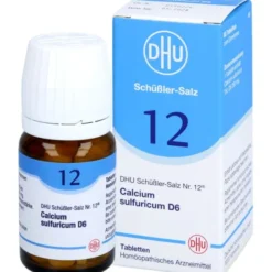 BIOCHEMIE DHU 12 Calcium sulfuricum D 6 Tabletten 80 St