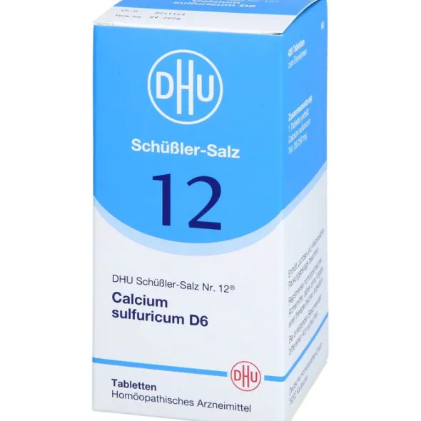 BIOCHEMIE DHU 12 Calcium sulfuricum D 6 Tabletten 420 St
