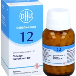 BIOCHEMIE DHU 12 Calcium sulfuricum D 6 Tabletten 420 St