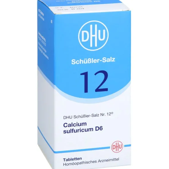 BIOCHEMIE DHU 12 Calcium sulfuricum D 6 Tabletten 420 St