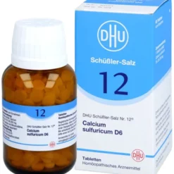 BIOCHEMIE DHU 12 Calcium sulfuricum D 6 Tabletten 420 St